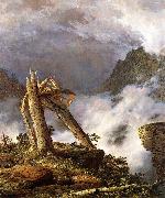 Frederic Edwin Church Storm in the Mountains France oil painting reproduction